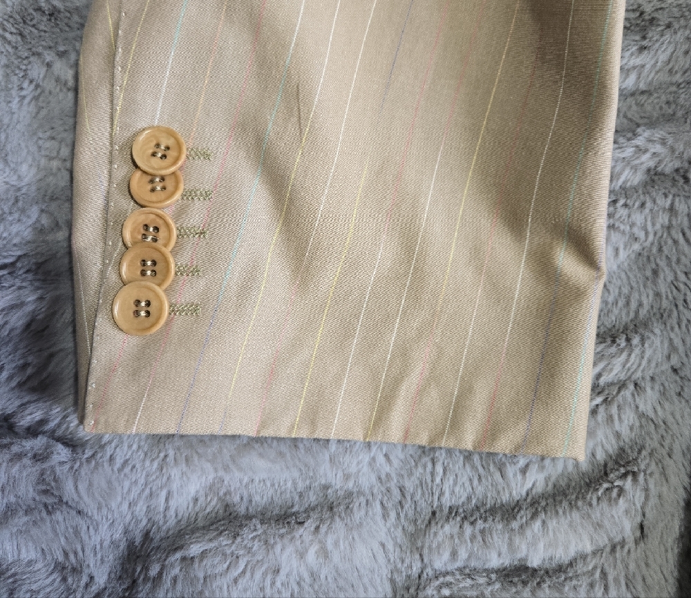 Paul Smith London Beige Striped Blazer - Picture 6 of 10